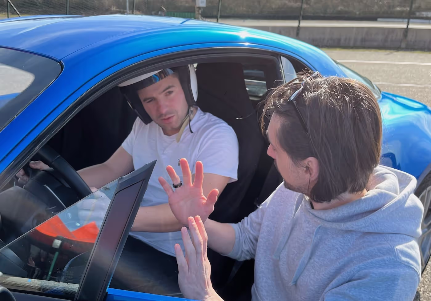 Coaching personnalisé sur circuit dans une Alpine A110